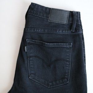 Black 721 Levi's High Rise Skinny W28 Jeans